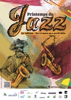 Affiche Printemps du Jazz 2024